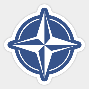 NATO / OTAN Logo Sticker